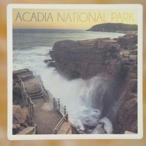 Acadia National Park Thunder Hole Maine Coaster