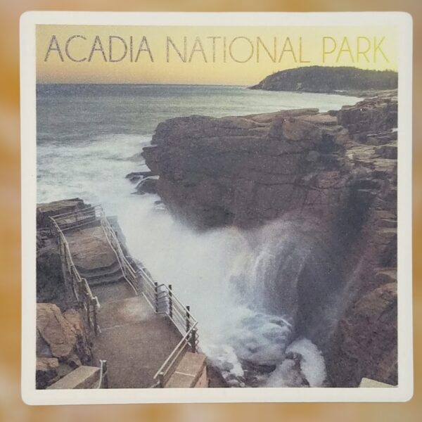 Acadia National Park Thunder Hole Maine Coaster