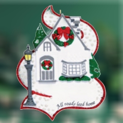 All Roads Lead Home Personalized Ornament