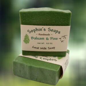 Balsam and Pine Goat Milk Soap