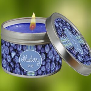 Blueberry Travel Candle