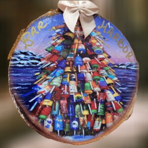 Buoy Christmas Tree Woodsie Ornament