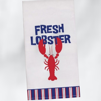 Fresh Lobster Tea Towel Home Decor Fresh Lobster Tea Towel Home Decor
