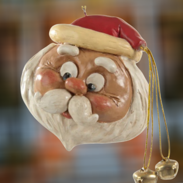 Glad Tidings Chubby Santa Santa Resin Ornament Glad Tidings Chubby Santa Santa Resin Ornament