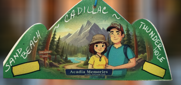 Hiking Couple Personalized Ornament