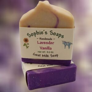 Lavender Vanilla Goat Milk Soap Maine