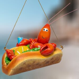 Lobster Roll Resin Ornament