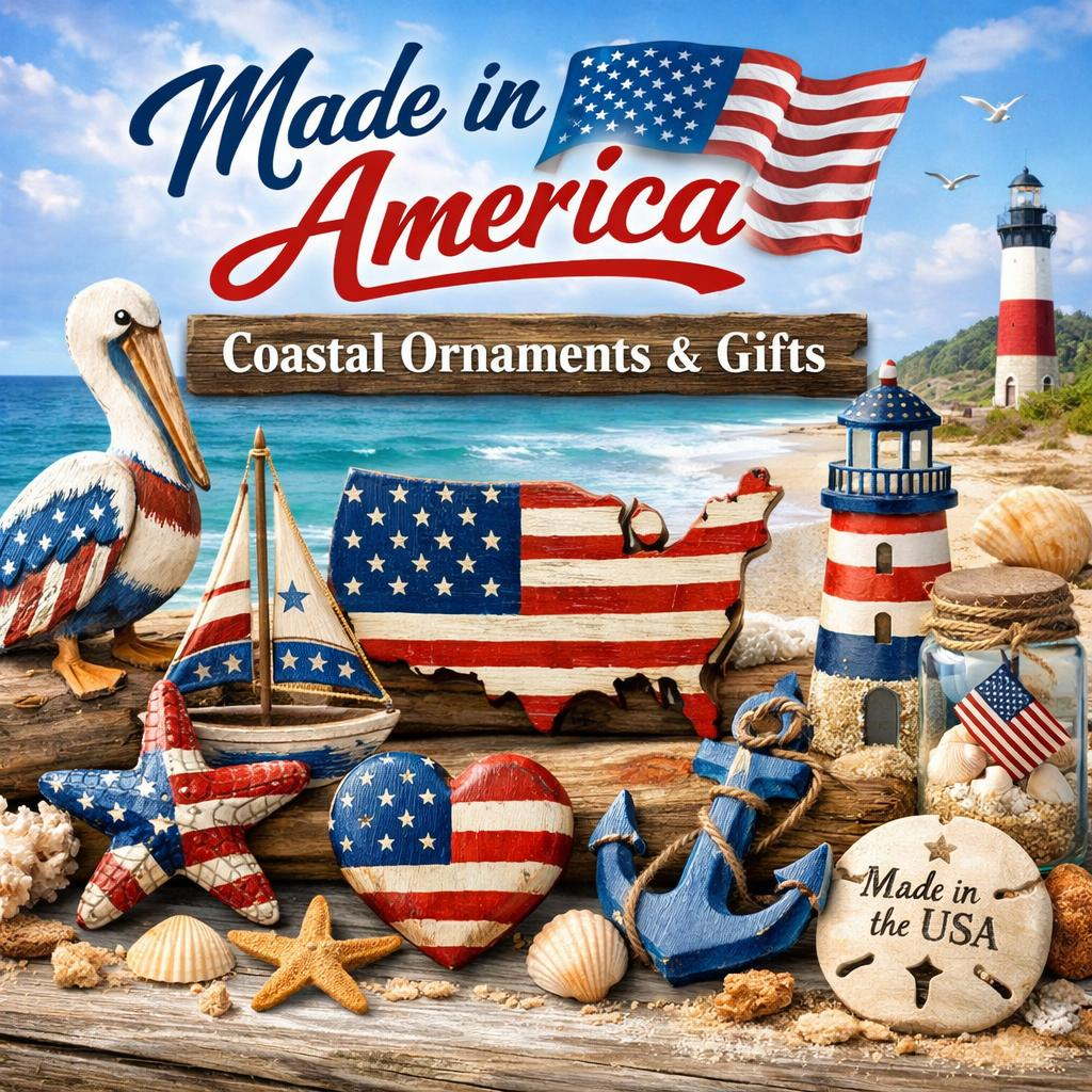 Made in America Gifts and Ornaments by Art Sea Gifts from Ellie