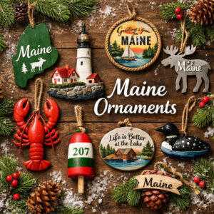 Maine Ornaments