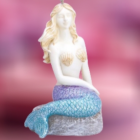 Mermaid Resin Ornament