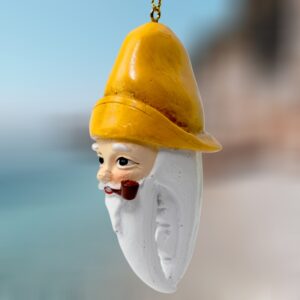 Old Salt Fisherman Resin Ornament