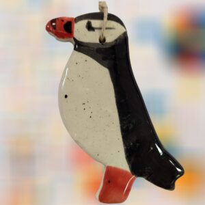 Puffin Ceramic Ornament
