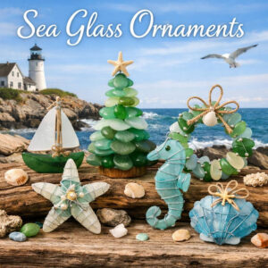 Sea Glass Ornaments