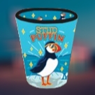 Stud Puffin Shot Glass