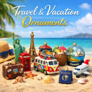 Travel & Vacation Ornaments