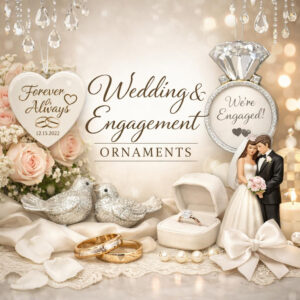 Wedding & Engagement Ornaments